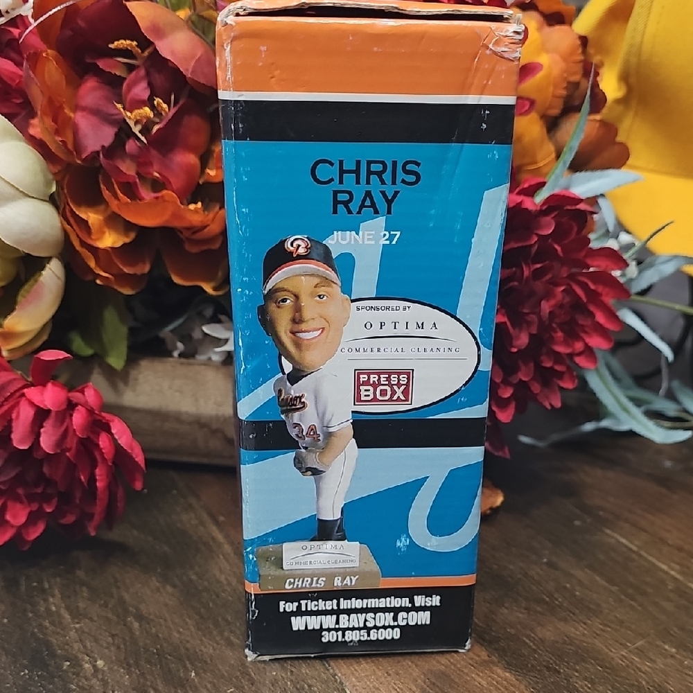 Chris Ray Bobblehead - Blue and White